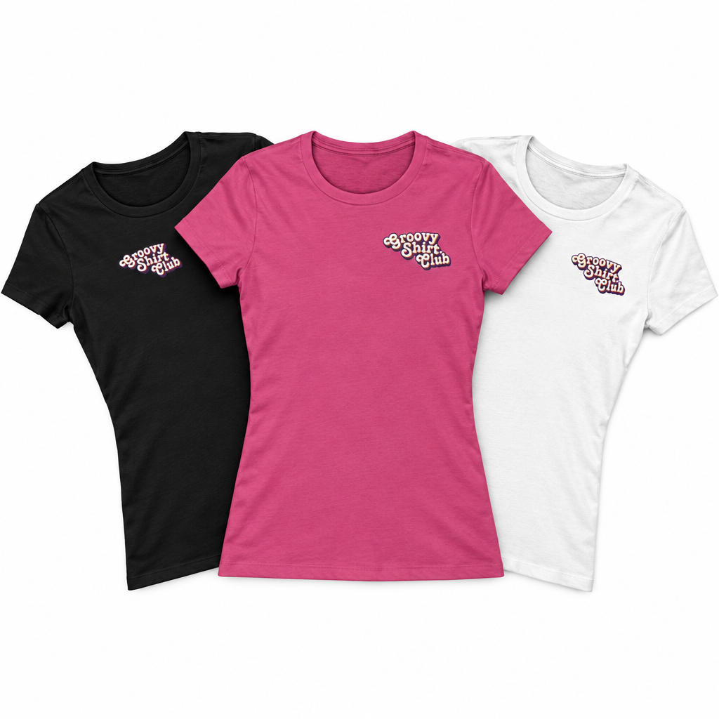 Groovy Shirt Club Women's Tees - All Colours
